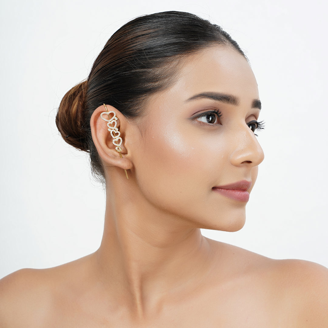 22k Gold Plated Preet Samyra Earpin