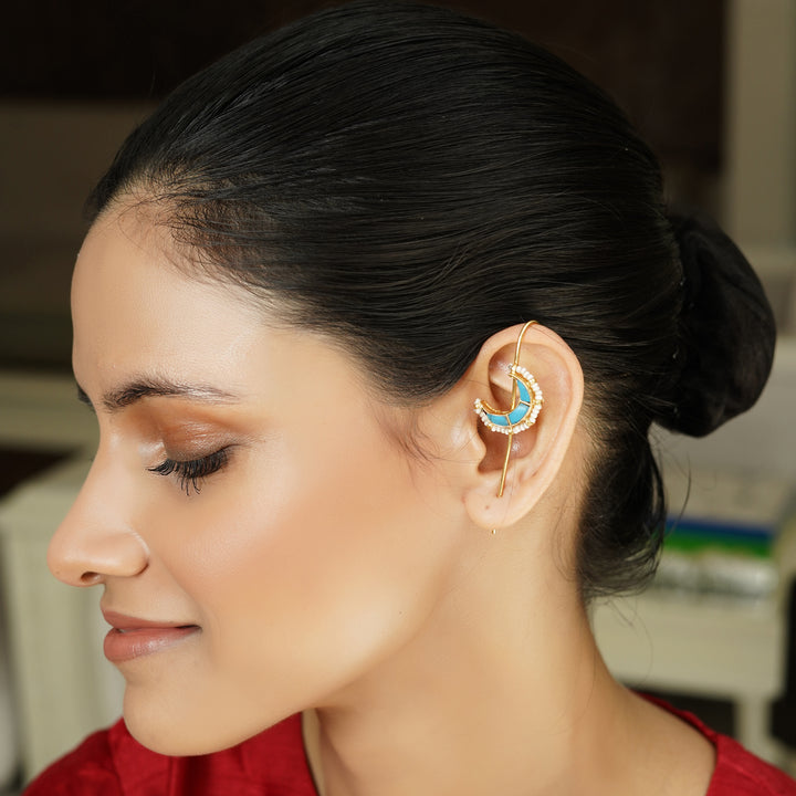 Eelakili 22k Gold Plated Earpin