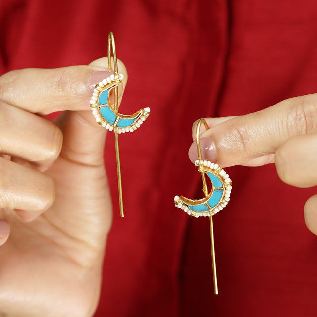 Eelakili 22k Gold Plated Earpin