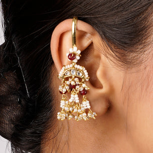 22k Gold Plated Sankranti Driti Earring