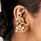 22k Gold Plated Sankranti Driti Earring
