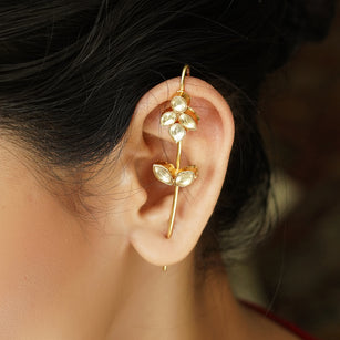 Eshita 22k Gold Plated Earpin