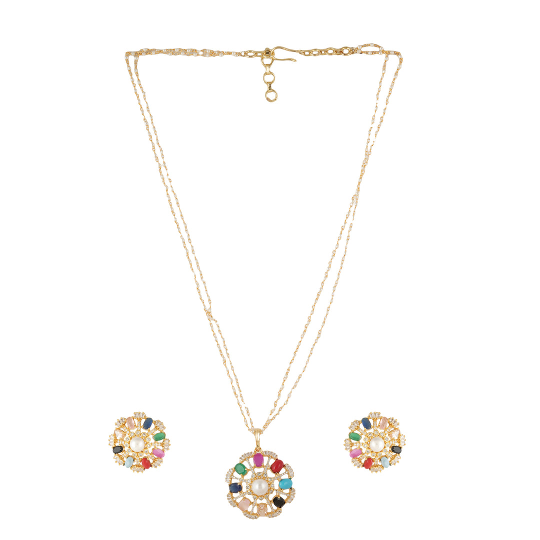 Mukta Pendant Set