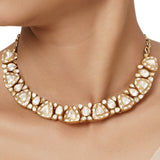 22k Gold Plated Varsha Pratibha Necklace Set