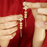 Gangika 22k Gold Plated Earpin