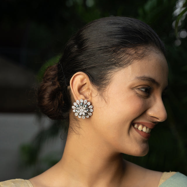 22k Gold Plated Garima Ear Studs