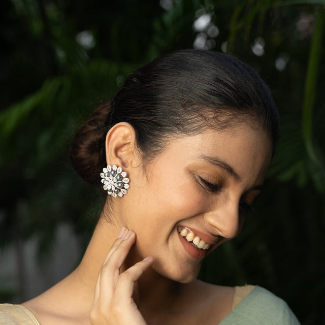 22k Gold Plated Garima Ear Studs