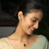 22k Gold Plated Divya Pendant