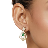 22k Gold Plated Varsha Chandrima Necklace Set