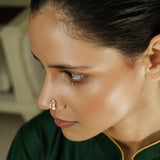Nalini 22k Gold Plated Nosepin (Clip On)