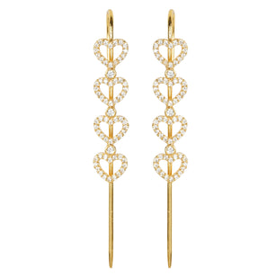 22k Gold Plated Preet Ruhika Earpin