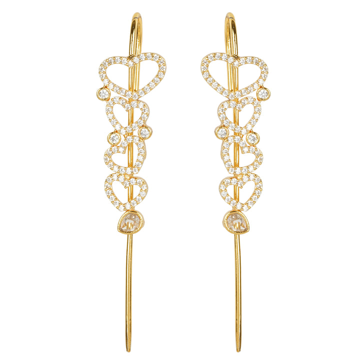 22k Gold Plated Preet Samyra Earpin