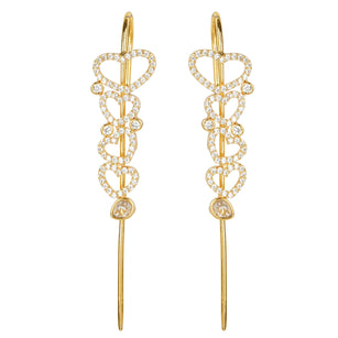 22k Gold Plated Preet Samyra Earpin