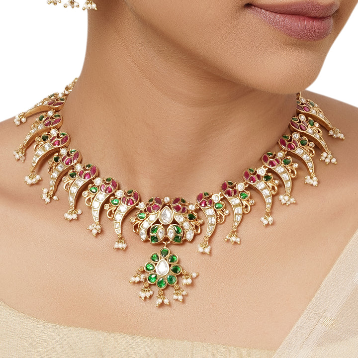 Mrigakshi Necklace Set
