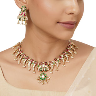 Mrigakshi Necklace Set