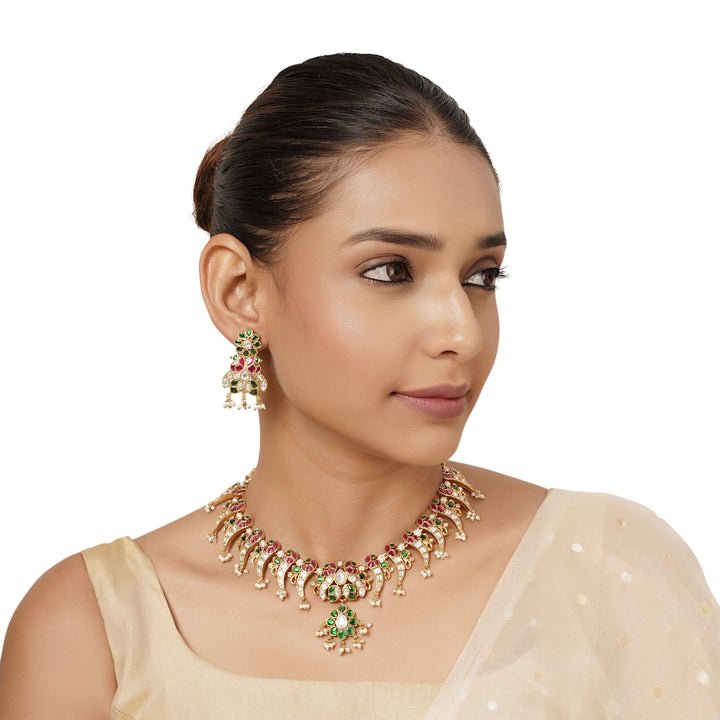Mrigakshi Necklace Set