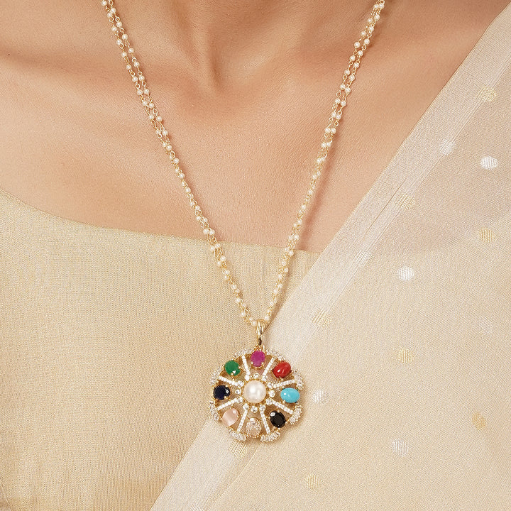 Mukta Pendant Set