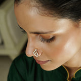 22k Gold Plated Nisu NosePin (Clip On)