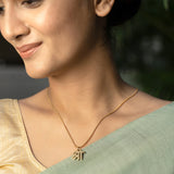 22k Gold Plated Shri  Pendant