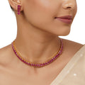 22k Gold Plated Varsha Eshika Necklace Set
