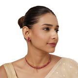 22k Gold Plated Varsha Eshika Necklace Set