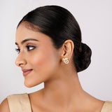 22k Gold Plated Sankranti Jivika Earring