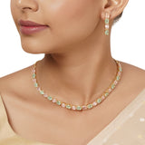 22k Gold Plated Varsha Gargi Necklace Set
