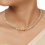 22k Gold Plated Varsha Gargi Necklace Set