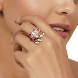 22k Gold Plated Varsha Samyukta Ring