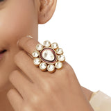 22k Gold Plated Varsha Tanushree Ring