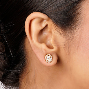 22k Gold Plated Sankranti Kairavi Earring