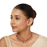 22k Gold Plated Varsha Ishita Necklace Set