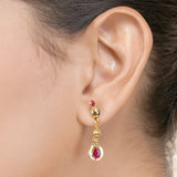 22k Gold Plated Hamsini Necklace Set