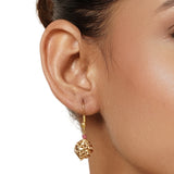 22k Gold Plated Varsha Kalpana Necklace Set
