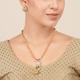 22k Gold Plated Jeevika Necklace Set