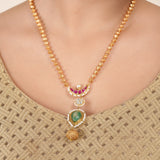 22k Gold Plated Jeevika Necklace Set