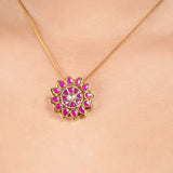 22k Gold Plated Leena Necklace Set