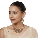 22k Gold Plated Varsha Kavyanjali Necklace Set