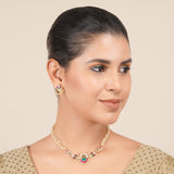 22k Gold Plated Lekha Choker Set