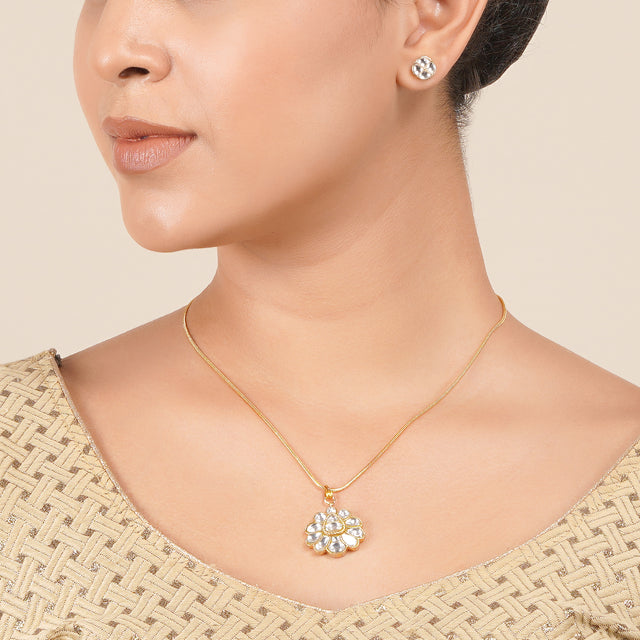 22k Gold Plated Maya Necklace Set