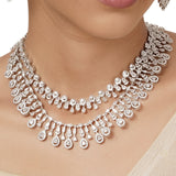 22k Gold Plated Varsha Krishika Necklace Set