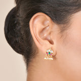 22k Gold Plated Meera Necklace Set