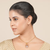 22k Gold Plated Bindiya Necklace