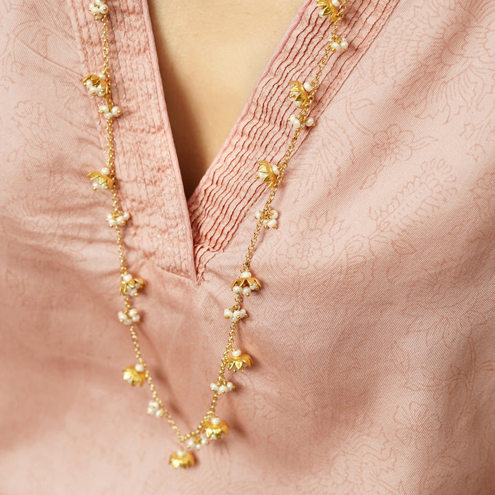 22k Gold Plated Raagavi Necklace set
