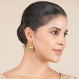 22k Gold Plated Chakori Earring