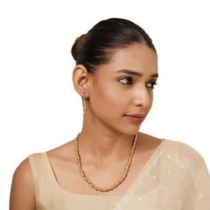 22k Gold Plated Varsha Manaswini Necklace Set