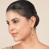 22k Gold Plated Daksha Earring