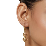 22k Gold Plated Varsha Manika Necklace Set