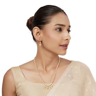22k Gold Plated Varsha Nandana Pendant Set