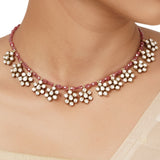 22k Gold Plated Varsha Padmashree Necklace Set